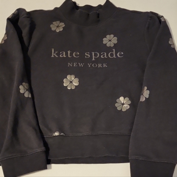 kate spade Other - Kate Spade Black Floral Girl's Top